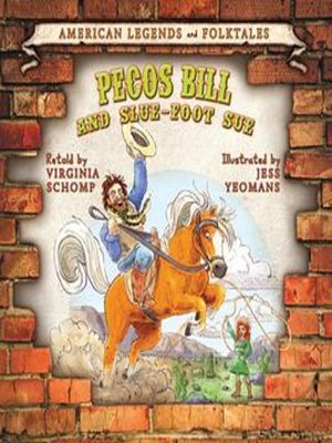 cover image of Pecos Bill and Slue-Foot Sue